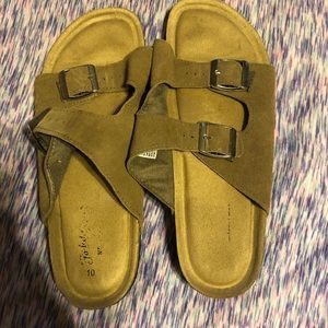 Buckle, suede imitation Birkenstock’s